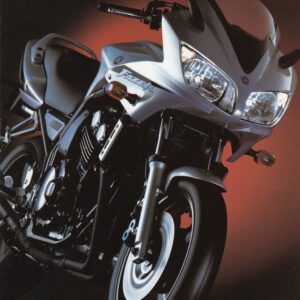 YAMAHA FZS 600 Fazer + PROSPEKT brochure + 8 Seiten + aus 2003