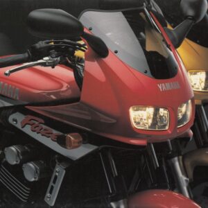 YAMAHA FZS 600 S Fazer + Prospekt brochure + 4 Seiten + aus 2000