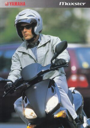 YAMAHA Maxster 125 + Prospekt brochure + 6 Seiten + aus 2002