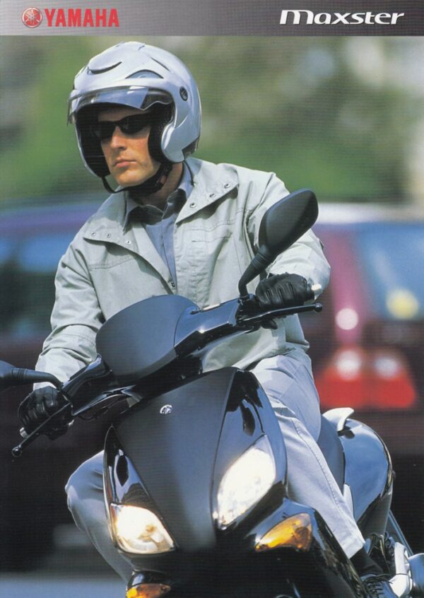 YAMAHA Maxster 125 + Prospekt brochure + 6 Seiten + aus 2002