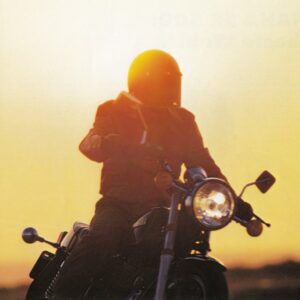 YAMAHA SR 500 + Prospekt brochure + 4 Seiten + aus 1/1982