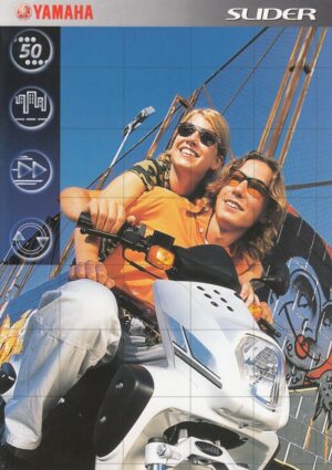 YAMAHA Slider + Prospekt brochure + 4 Seiten + aus 2002 ?