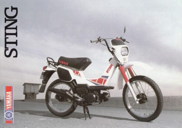 YAMAHA Sting (SG50) + Prospekt brochure + 4 Seiten + aus 1983 ?