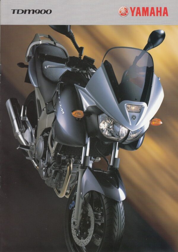 YAMAHA TDM 900 + Prospekt brochure + 10 Seiten + aus 2003