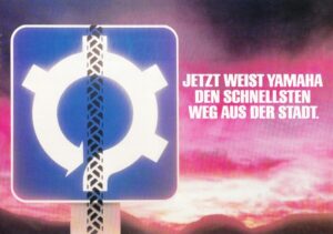 YAMAHA TDR 250 + Prospekt brochure + 6 Seiten + aus 1/1988