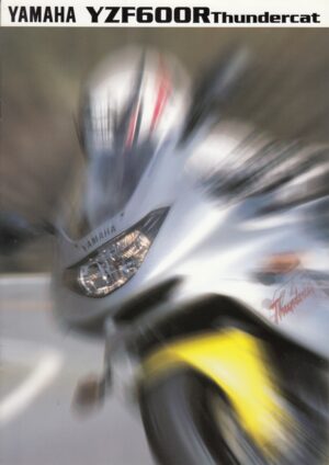 YAMAHA YZF 600 R Thundercat + PROSPEKT brochure + 8 Seiten + aus 1996
