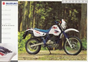 SUZUKI DR 650 RE + PROSPEKT brochure + 4 Seiten + aus 10/1994
