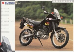 SUZUKI DR 650 RSE + PROSPEKT brochure + 4 Seiten + aus 10/1994