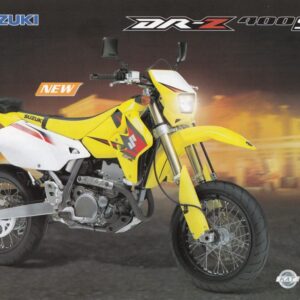 SUZUKI DR-Z 400 SM + PROSPEKT brochure + 4 Seiten + aus 12/2004