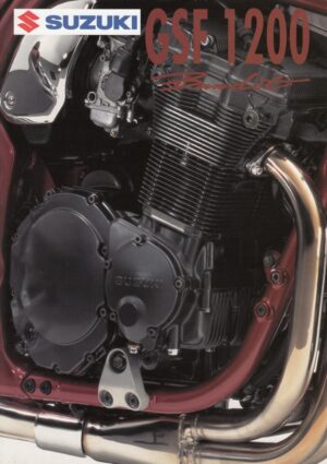 SUZUKI GSF 1200 Bandit + Prospekt brochure + 4 Seiten + aus 1996 ?