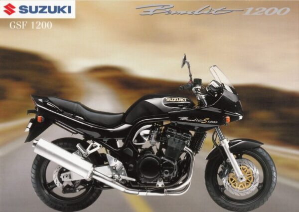 Suzuki GSF 1200 / S / SA / Road Warrior + Prospekt + 6 Seiten + aus 11/1998