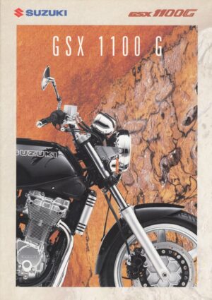 SUZUKI-GSX-1100-G-1994.jpg SUZUKI GSX 1100 G + Prospekt brochure + 4 Seiten + aus 4/1994