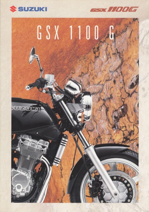 SUZUKI GSX 1100 G + Prospekt brochure + 4 Seiten + aus 4/1994