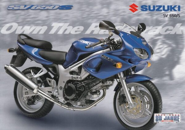 SUZUKI SV 650 / S + Prospekt brochure + 4 Seiten + aus 12/2000