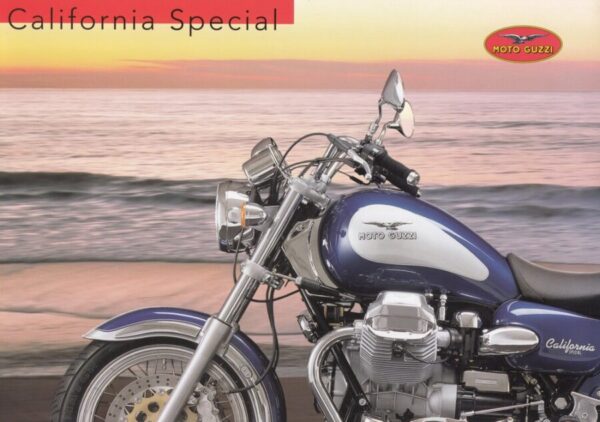 MOTO GUZZI California Special + Prospekt brochure Werbung + 6 Seiten