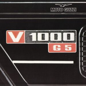 MOTO GUZZI V 1000 G 5 + Prospekt brochure + 4 Seiten