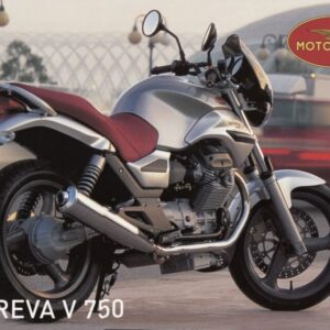 MOTO GUZZI Breva V 750 + Prospekt flyer Werbung + 1 Blatt / 2 Seiten