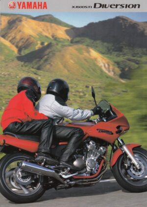 YAMAHA XJ 600 S/N Diversion + PROSPEKT brochure + 6 Seiten + aus 2001
