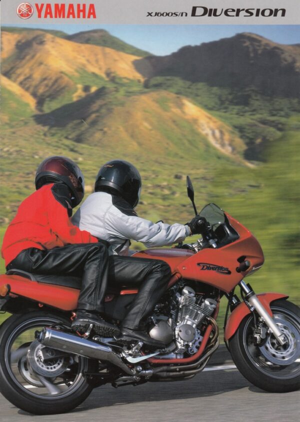 YAMAHA XJ 600 S/N Diversion + PROSPEKT brochure + 6 Seiten + aus 2001