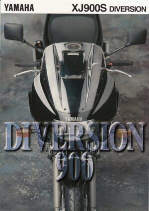 YAMAHA XJ 900 S Diversion + Prospekt brochure + 8 Seiten + aus 1995