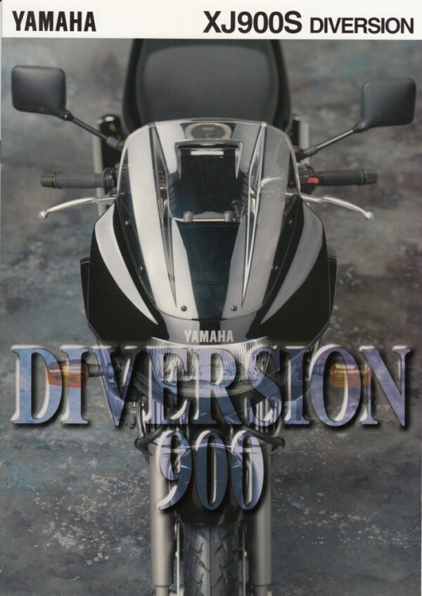 YAMAHA XJ 900 S Diversion + Prospekt brochure + 8 Seiten + aus 1995