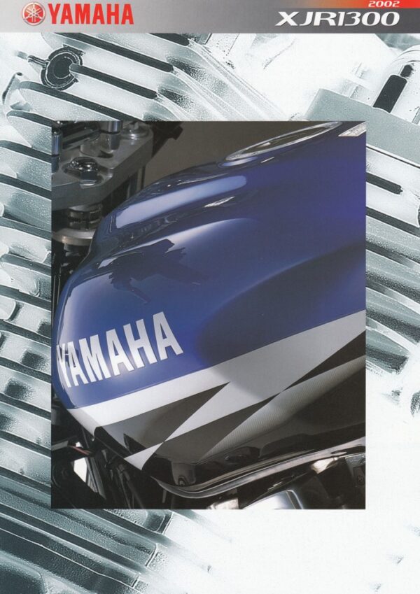 YAMAHA XJR 1300 + Prospekt brochure + 4 Seiten + aus 2002