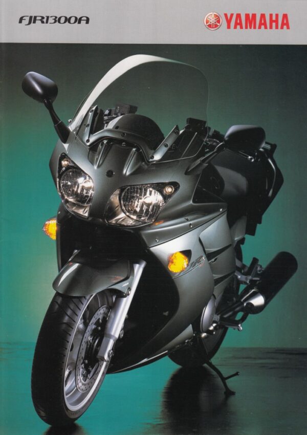 YAMAHA FJR 1300 A + Prospekt brochure + 16 Seiten + aus 2003
