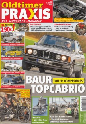 05 Oldtimer Praxis 05/2019 – BMW 323i Baur TC1; Ural-Gespanne; Excel 350