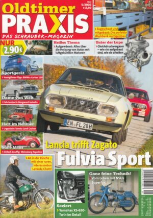 Oldtimer Praxis 05/2020 – Lancia Fulvia Sport Zagato; Laverda Chott 250; NSU Superfox