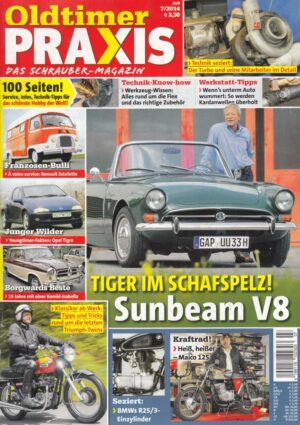07 Oldtimer Praxis 07/2014 – Sunbeam Tiger 260; Triumph Bonneville 750; Maico MD 125