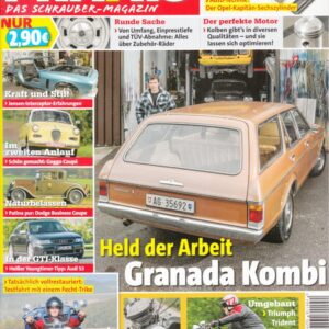 Oldtimer Praxis 07/2019 – Ford Granada Turnier 2,3; Fecht MF1; Triumph 750 Trident