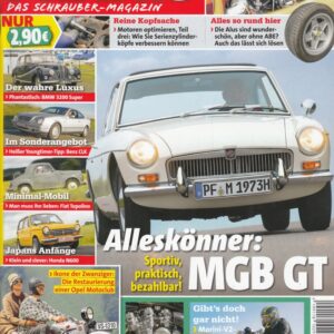 Oldtimer Praxis 08/2019 – MGB GT; Moto Morini "125/350"; Opel Motoclub