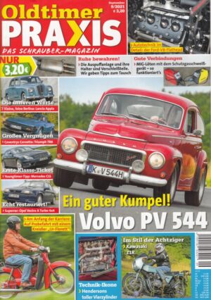 09 Oldtimer Praxis 09/2021 – Volvo PV 544 Sport; Kreidler Florett; Kawasaki Z1R