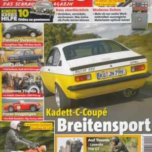 Oldtimer Praxis 11/2019 – Opel Kadett C Coupé Rallye 2.0 E; Laverda 750 GT; Zündapp KS 125