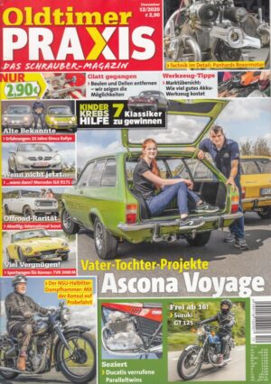Oldtimer Praxis 12/2020 – Opel Ascona Voyage; NSU Konsul II; Ducati Parallel-Twins