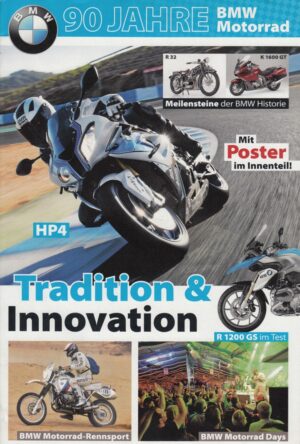 BMW Motorrad - 90 Jahre | Original Sonderheft Beilage MOTORRAD 2013