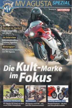 MV Agusta - Spezial | Die Kult-Marke im Fokus | MOTORRAD Beilage 2024