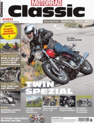 Motorrad Classic 6/2024 – Yamaha XS 650, BMW R 100 CS, Norton Commando