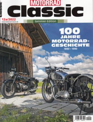 Motorrad Classic 12a/2022 – BMW R 27 & Honda CB 72; Harley-Davidson Fat Boy