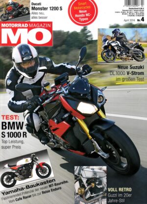 MO 4/2014 – Test BMW S 1000 R; Ducati Monster 1200 / S