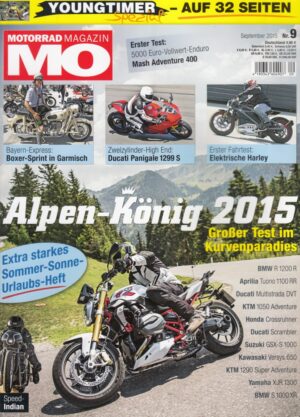 MO 9/2015 – Test Ducati 1299 Panigale S; Mash Adventure 400