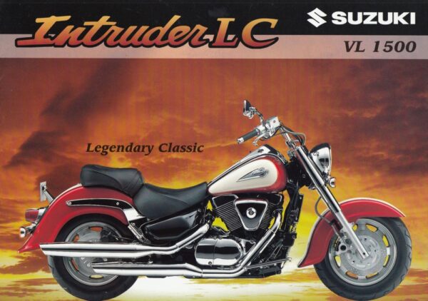 SUZUKI VL 1500 Intruder LC + Prospekt brochure + 6 Seiten + aus 10/1997