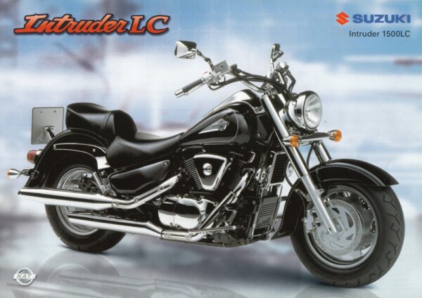 SUZUKI VL 1500 Intruder LC + Prospekt flyer + 1 Blatt / 2 Seiten + aus 1/2004
