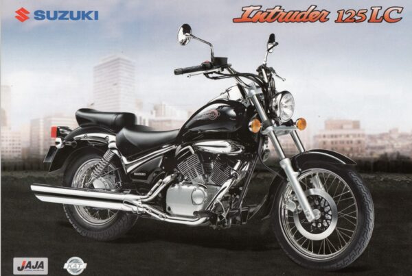 SUZUKI VL 125 Intruder LC + Prospekt + 1 Blatt / 2 Seiten + aus 12/2004