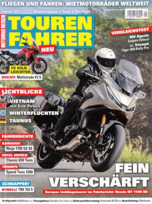 Tourenfahrer 1/2025 – MV Agusta Enduro Veloce; Triumph Tiger Rally Pro