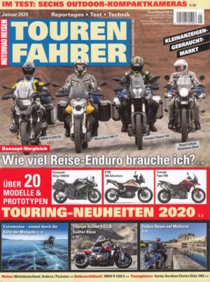 Tourenfahrer 1/2020 – BMW R 1250 GS; Yamaha Ténéré 700 u. a.