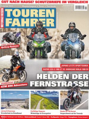 Tourenfahrer 2/2023 – Suzuki GSX-S 1000 GT; Kawasaki Ninja 1000 SX