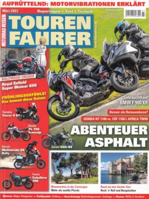 Tourenfahrer 3/2023 – Honda NT 1100; Honda Africa Twin CRF 1100 L