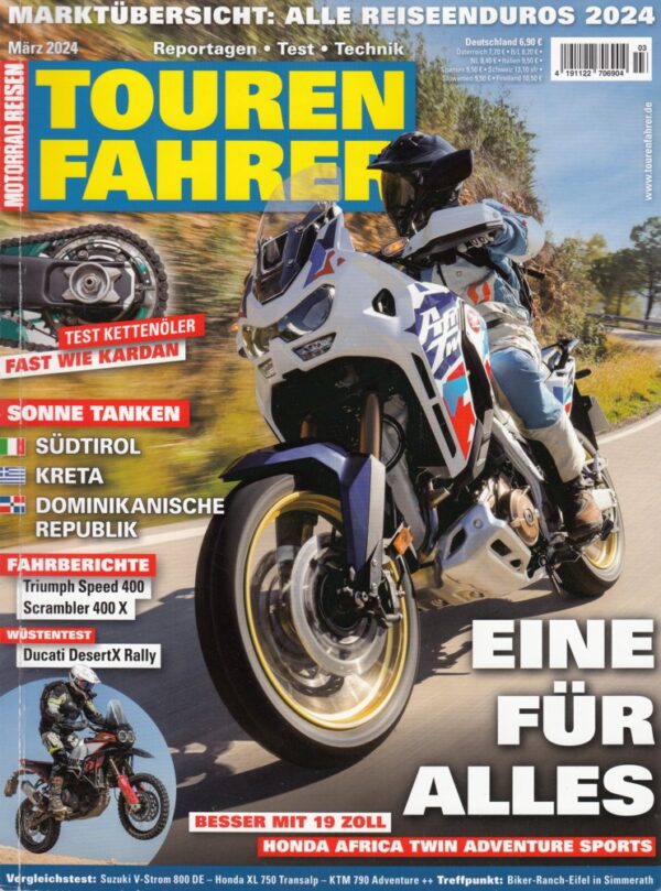Tourenfahrer 3/2024 – Honda Africa Twin Adventure Sports