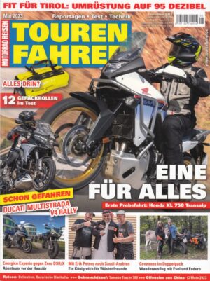 Tourenfahrer 5/2023 – Honda XL 750 Transalp; Ducati Multistrada V4 Rally